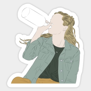 Trashed Shelby - The Wilds Sticker